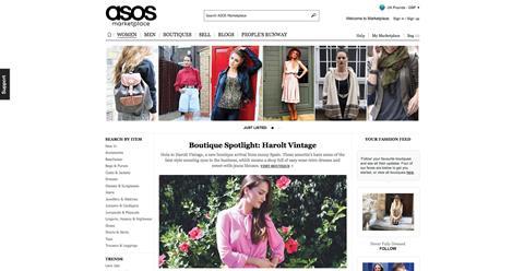 Asos’ domestic sales rose 8% year on year in the three months to June 30