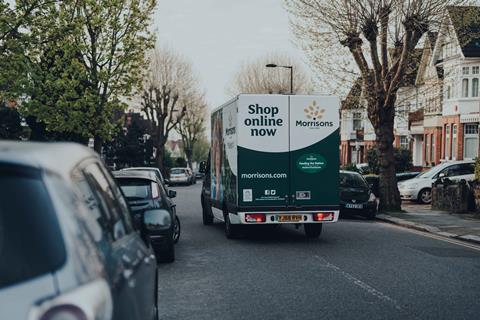 Morrisons delivery van