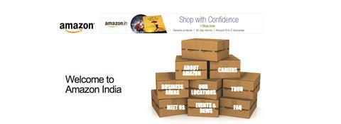 Amazon’s India site will handle packaging and delivery for third-party sellers