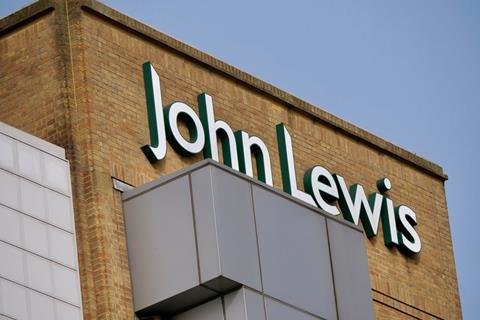 John Lewis fascia London