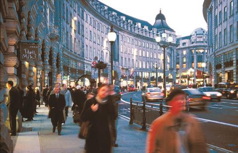 .The Crown Estate is rolling out beacon technology on Regent Street