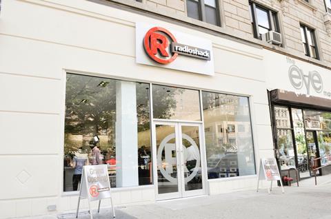 A RadioShack store in New York