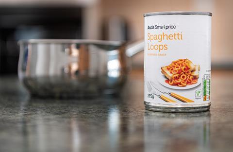 Asda Smart Price spaghetti