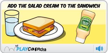 Heinz Salad Cream Play Captcha