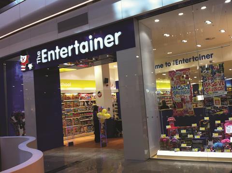 The Entertainer has opened in prime locations such as Westfield Stratford