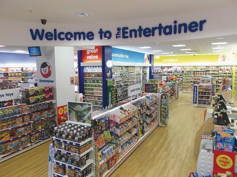 The Entertainer toy shop, Trinity Leeds.