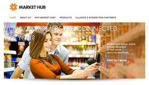Market Hub is a pricing and analysis platform that enables retailers to adjust the prices of products in the bricks-and-mortar stores in real time