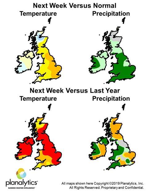 Weather maps 25 Feb 2019
