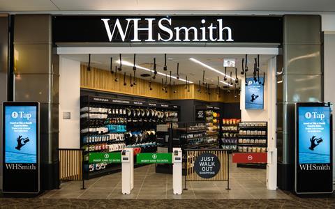 Exterior of WHSmith store