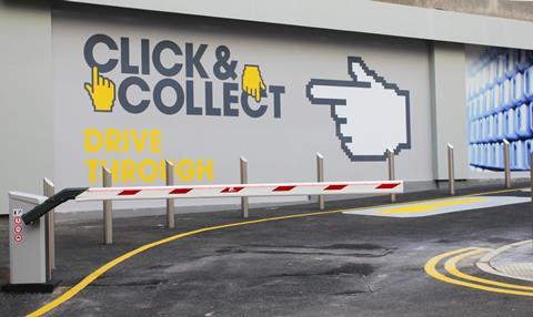Selfridges launches its drive through click-and-collect service