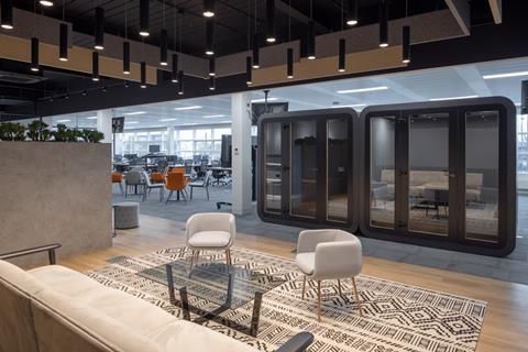 Workspace at Very's head office