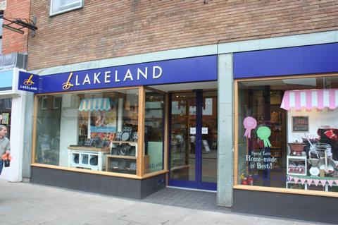 Lakeland has 59 stores in the UK and overseas, and was targeting 80 by 2014