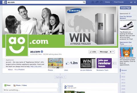 Appliances Online’s head of brand and social media will talk about the etailer’s Facebook success at the summit