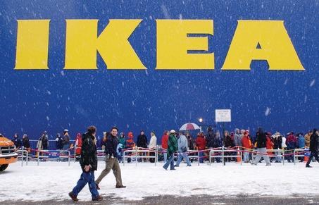 Ikea's revenues have grown Christmas despite disruption from the snow