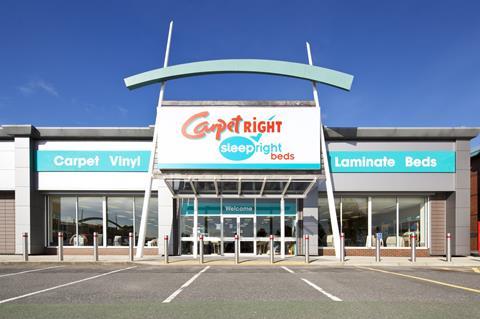 Carpetright has posted total sales up 5.2 per cent in the 13 weeks to July 26.