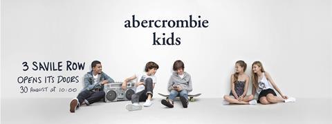 Abercrombie Kids to open first UK store 