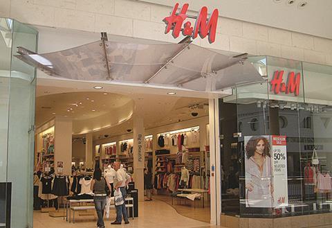 H&M store