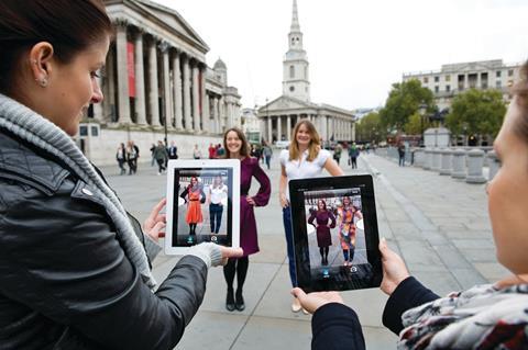 Debenhams augmented reality