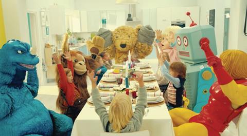 Initially the Ikea advert appears to depict a fantasy children’s party
