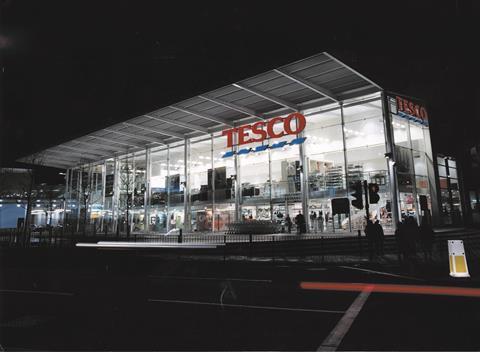 Tesco has abandoned three times as many new supermarket developments as all of its big four rivals put together over the past five years.