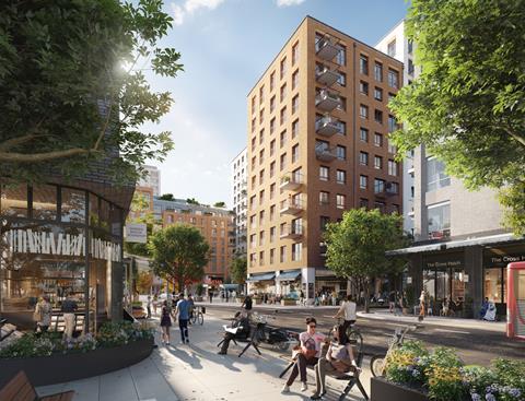 Brent Cross 15 minute city mock up