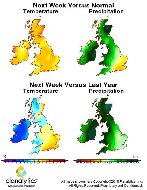 Weatehr maps 16 December 2019