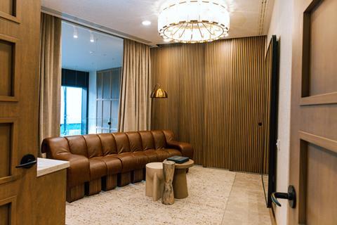 Personal shopping room in Abercrombie Oxford Street