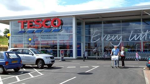 Tesco was a big riser this week