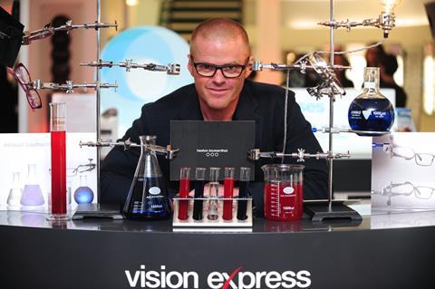 Heston Blumenthal and Vision Express