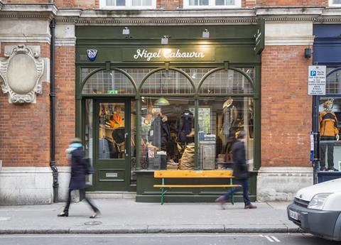 Nigel Cabourne, Henrietta St, Covent Garden