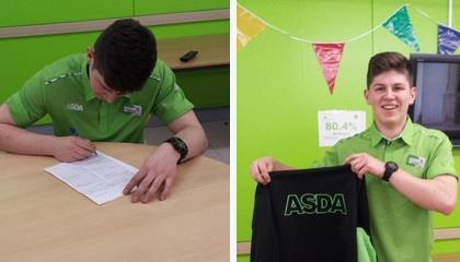 Asda has re-signed Andrew Paterson