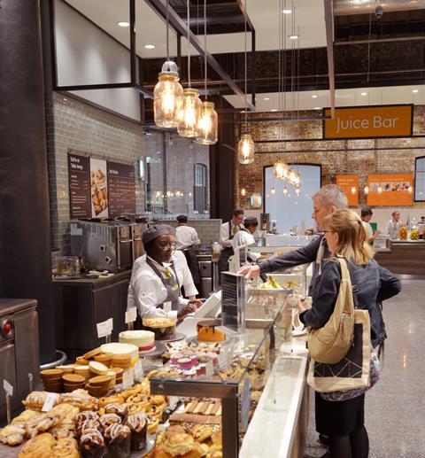 Waitrose is an example of the so-called 'grocerant' trend, where shop meets restaurant