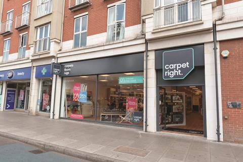 Carpetright has unveiled its new branding