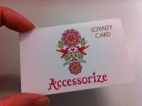 Accessorize is considering launching a loyalty card after conducting a “successful” trial in two regions of the country.