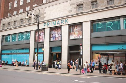 Primark profits rose in its half year