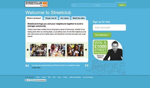 Kingfisher launched community website Streetclub through its innovation process