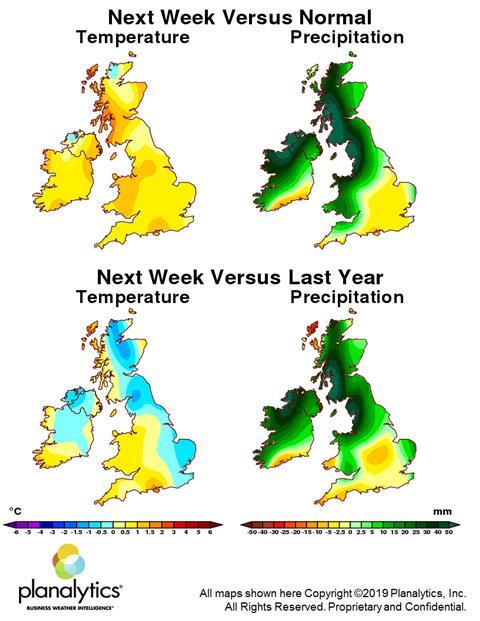 Weather maps September 30 2019