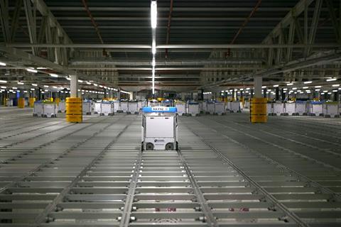 Ocado warehouse in Andover