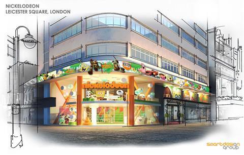 Nickelodeon will open its flagship store in London