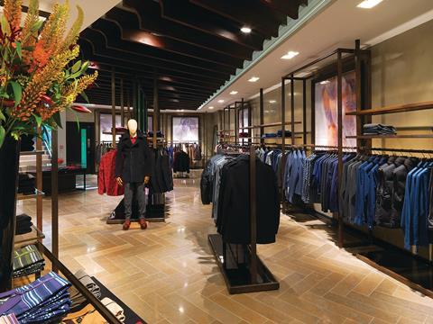 Bosideng’s UK store on South Molton Street