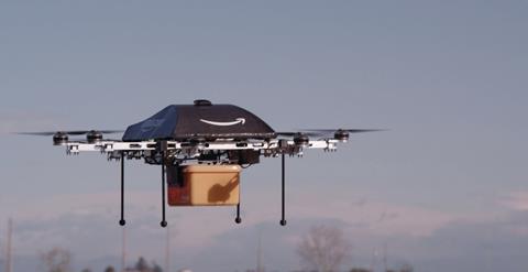 Amazon is to test drones in the UK