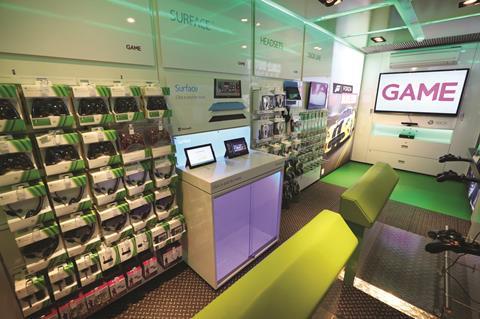 Game’s dedicated Xbox store in London’s Boxpark opened last week