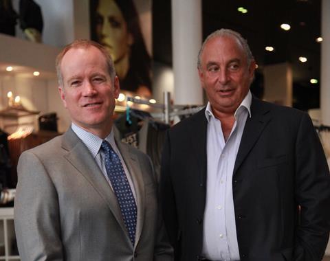 Pete Nordstrom and Sir Philip Green