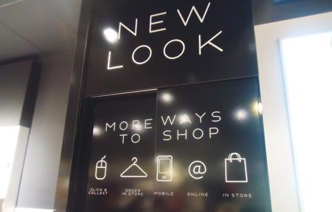 New Look encourages customers to come in-store to collect orders
