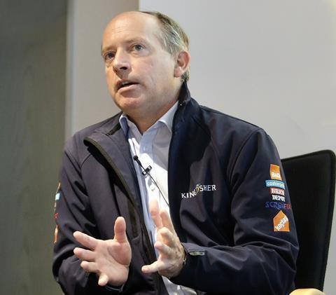 CEO of Kingfisher, Ian Cheshire, speaks at the 2011 World Retail Conference in Berlin Germany.