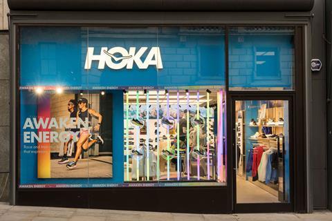 HOKA Covent Garden store exterior