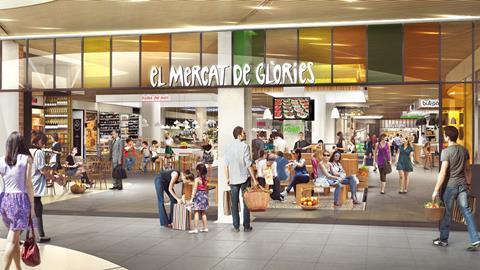 Fresh! launches this month at Les Glòries shopping centre in Barcelona. El Mercat de Glòries is part of the mall’s refurbishment. It draws inspiration from traditional Catalan markets.