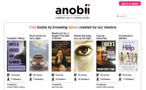 Sainsbury’s has purchased HMV’s stake in e-book business Anobii for £1.