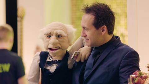 AO.com Britain's Got Talent Ventriloquist Steve Hewlett Arthur Lager