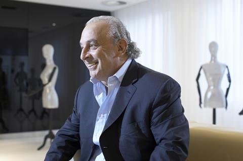 Sir Philip Green raised the prospect of doing more deals